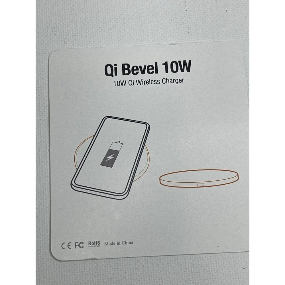 Qi Bevel 10w Wireless Charger CSG Lead DELL Technologies